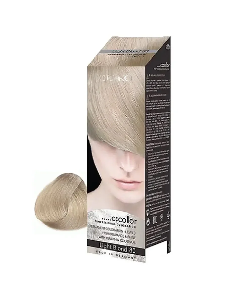 C:Ehko C:Color Permanent Coloration 80 Light Blonde 100 ml