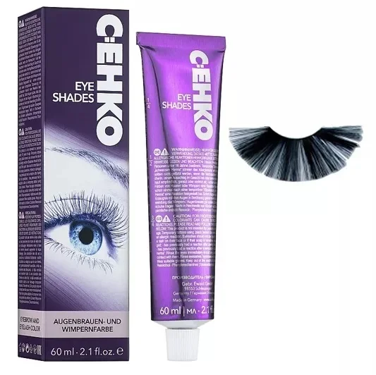 C:Ehko Eyebrow And Eyelash Color Blue-Black 60 ml
