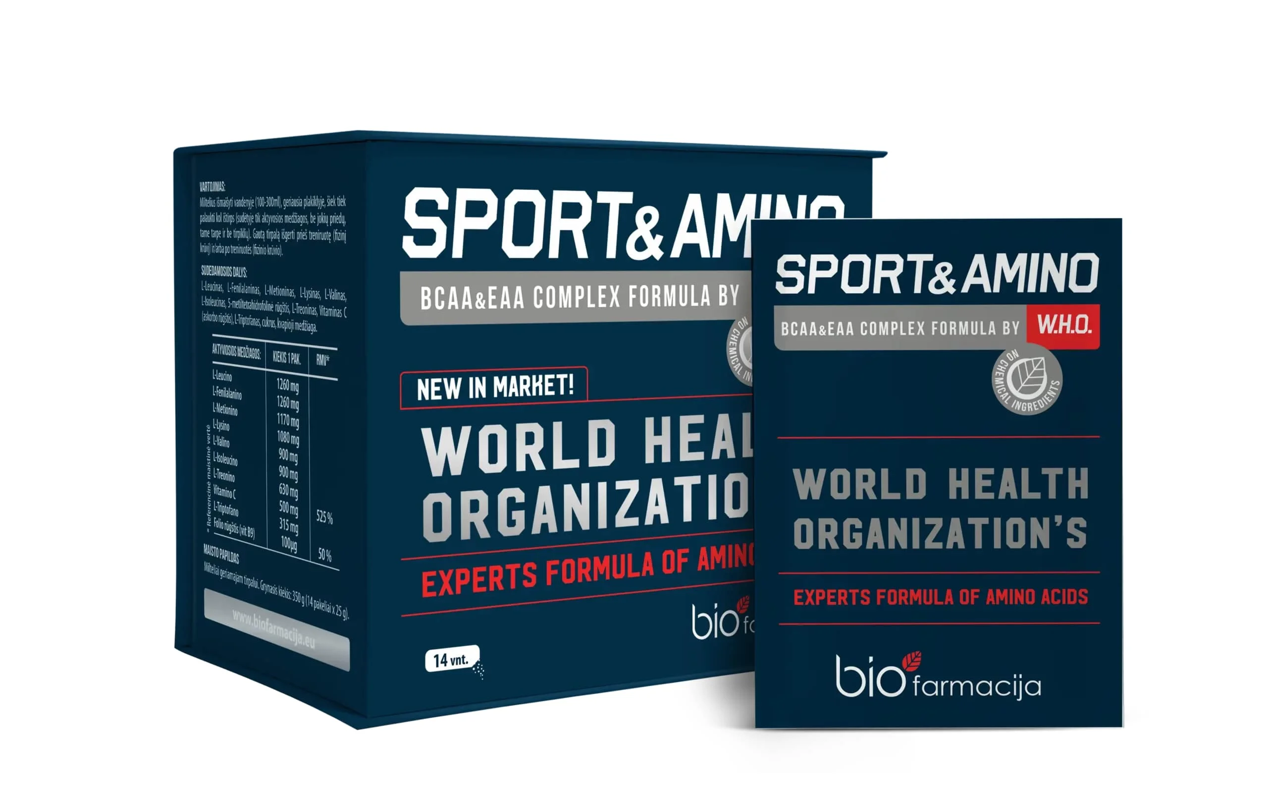 BIOfarmacija Sport&Amino W.H.O. N28