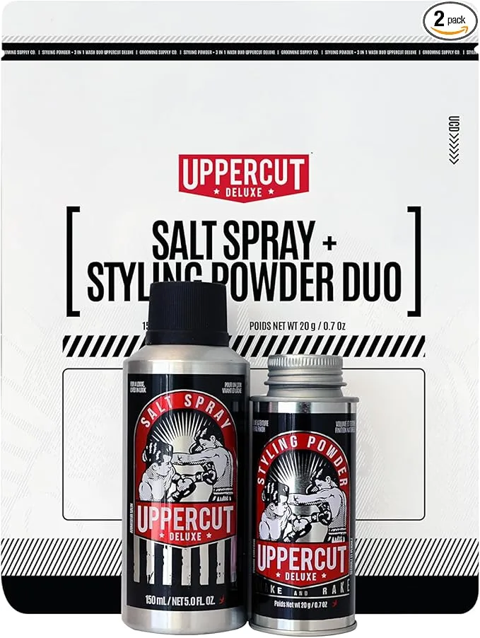 Uppercut Deluxe Salt Spray 150 ml + Styling Powder 20 g
