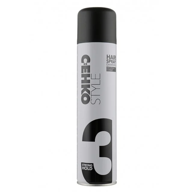 C:Ehko Hairspray Diamond 3 – Hair Spray Strong Hold, With Lychee Extract And Panthenol 400 ml