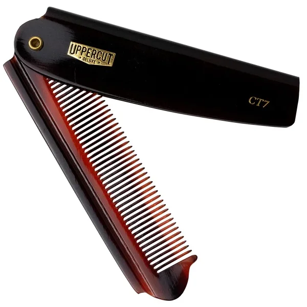 Uppercut Deluxe CT7 Tortoise Flip Comb