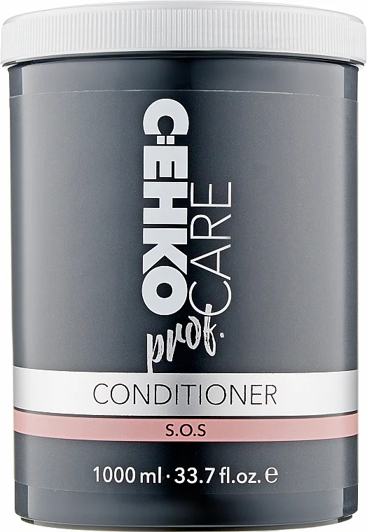 C:Ehko S.O.S Conditioner – For Light-Colored, Bleached, And Permed Hair 1000 ml