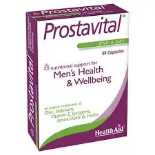 HealthAid Prostavital (Nettle, Saw Palmetto, Pumpkin Seeds) Capsules N90