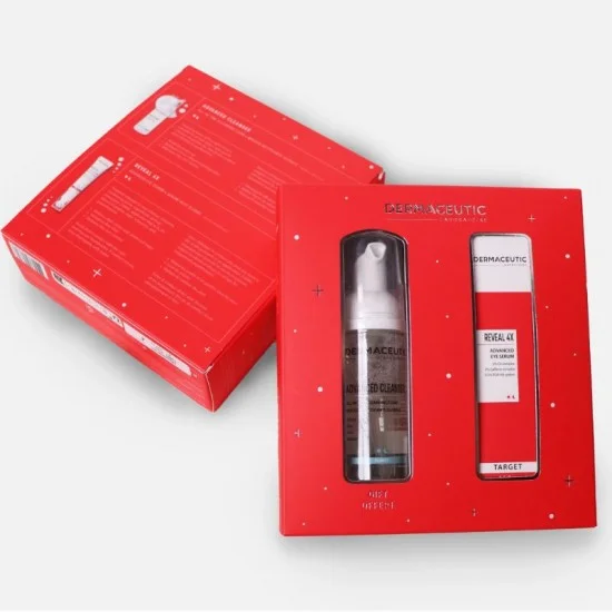 Dermaceutic Chrismas Kit 2025 Advanced Cleaner 50 ml+ Reveal 4X Advanced Eye Serum 15ml