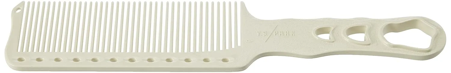Y.S. Park Flattop Comb YS-282 White