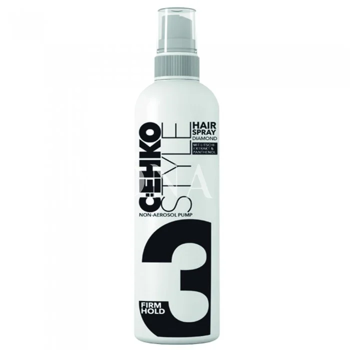 C:Ehko Hairspray Nonaerosol Diamond 3 – Non-Aerosol Hair Spray, Strong Hold, With Panthenol And Uv F