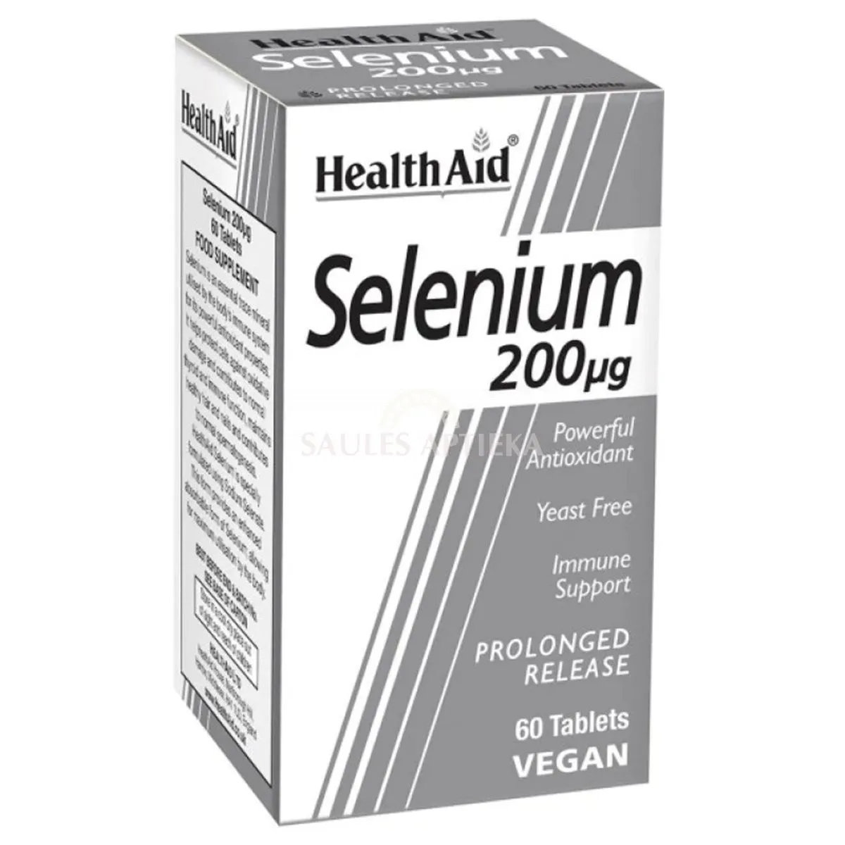 HealthAid Selenium – PR (Sodium Selenate – Better Absorption) Tablets N60
