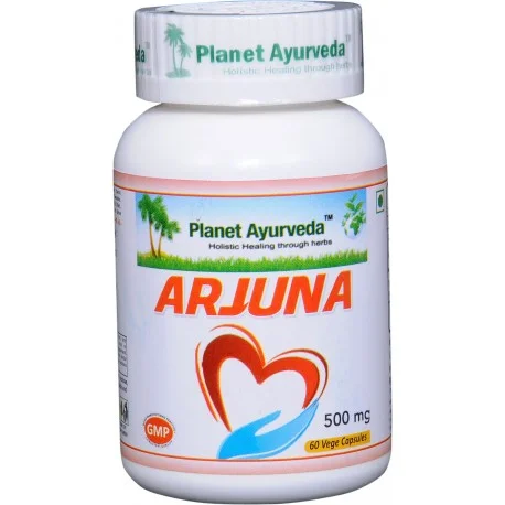 Planet Ayurveda Arjuna Organic 60 kapsulas Planet Ayurveda 500mg