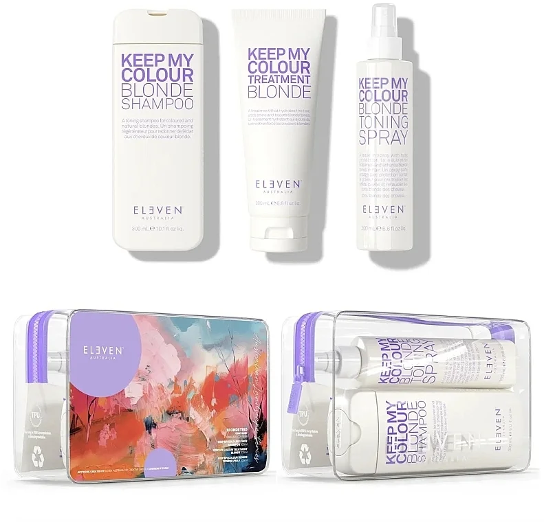 Eleven Australia Hair Care Set Holiday Blonde Trio