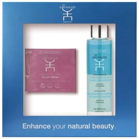 Gli Elementi Facial Skincare Set Cleanse & Plump