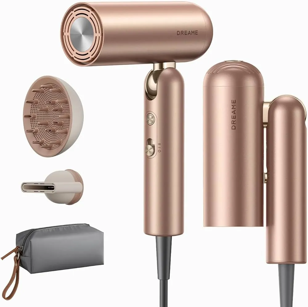 Dreame Hair Dryer Pocket Pro Gold
