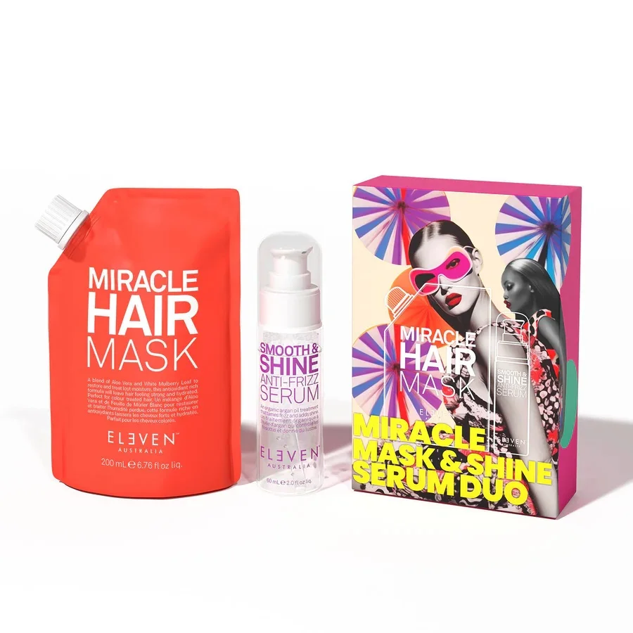 Eleven Australia Hair Care Set Mask & Shine Serum Duo