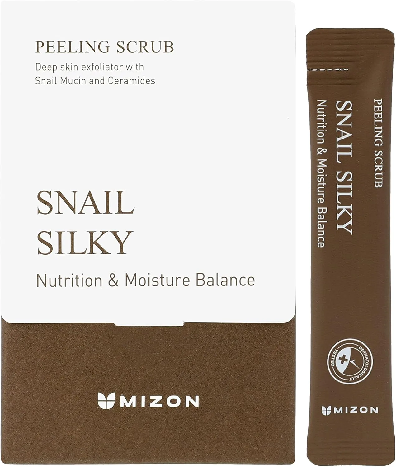 Mizon Snail Silky Peeling Scrub 5G * 40pcs