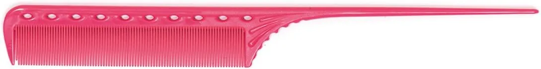 Y.S. Park YS-111P Thick, Heat-Resistant Plastic Comb With Handle, Pink