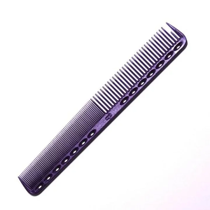 Y.S. Park YS-339DP Comb With Frequent And Sparse Teeth, Dark Purple
