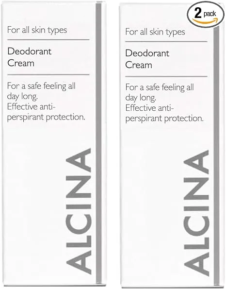 Alcina Deodorant Cream 50ml x2pcs