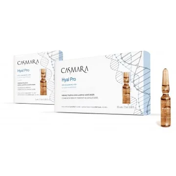 Casmara Hyal Pro With Hylaluronic Acid Wrinkle Filler Facial Ampoule Flash Effect 20×2.5ml